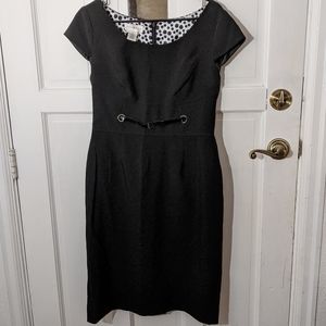 London Style Black Shift Dress